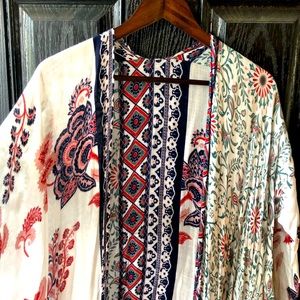 Boutique Boho Long Kimono Jacket